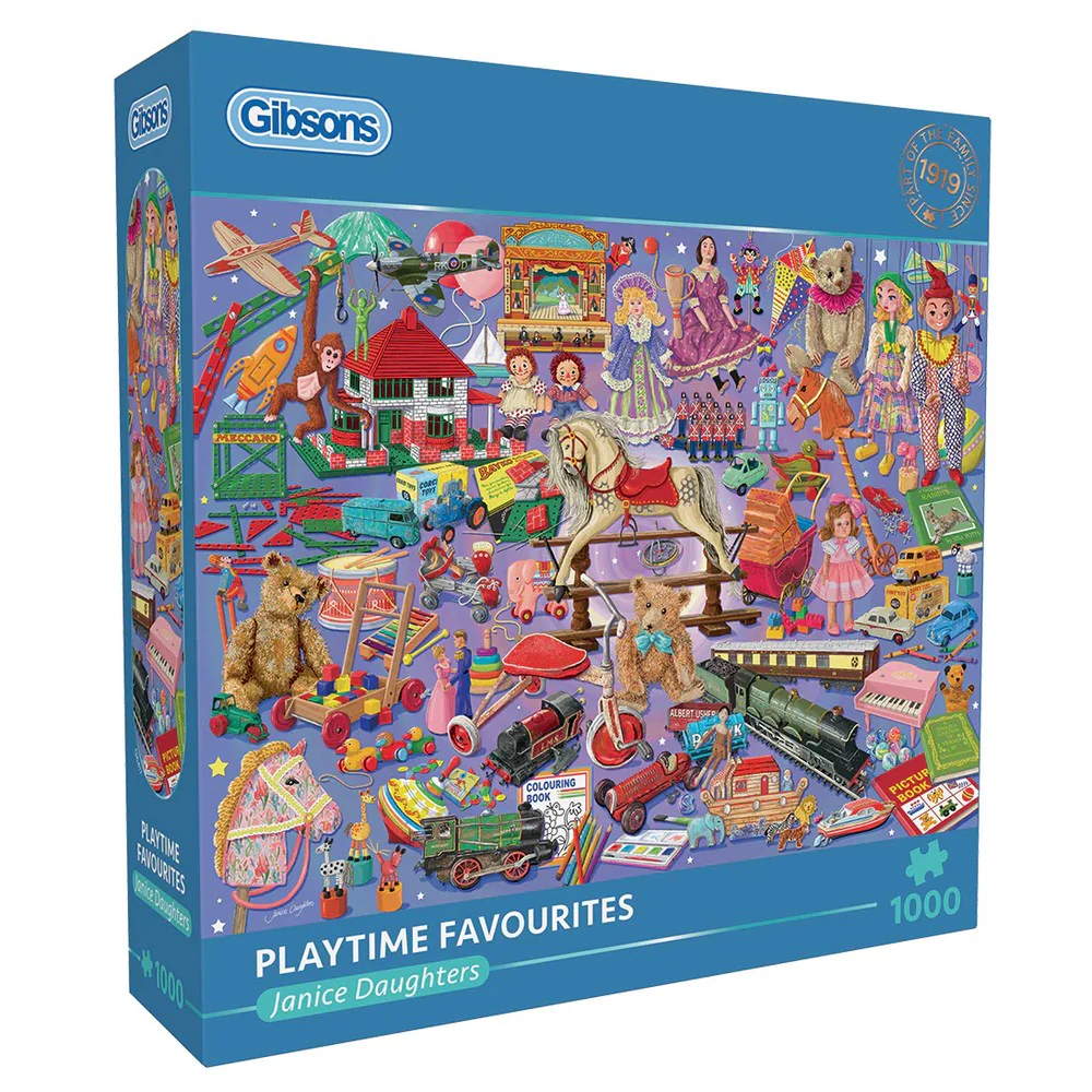 Gibsons - Playtime Favourites 1000 Piece Puzzle
