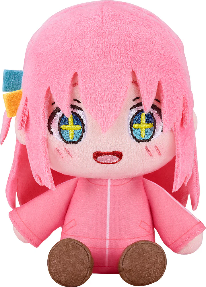 Good Smile Company Bocchi the Rock! Hitori Gotoh Sparkly Eyed Version Plushie with Ripe Mango Box Carrying Case