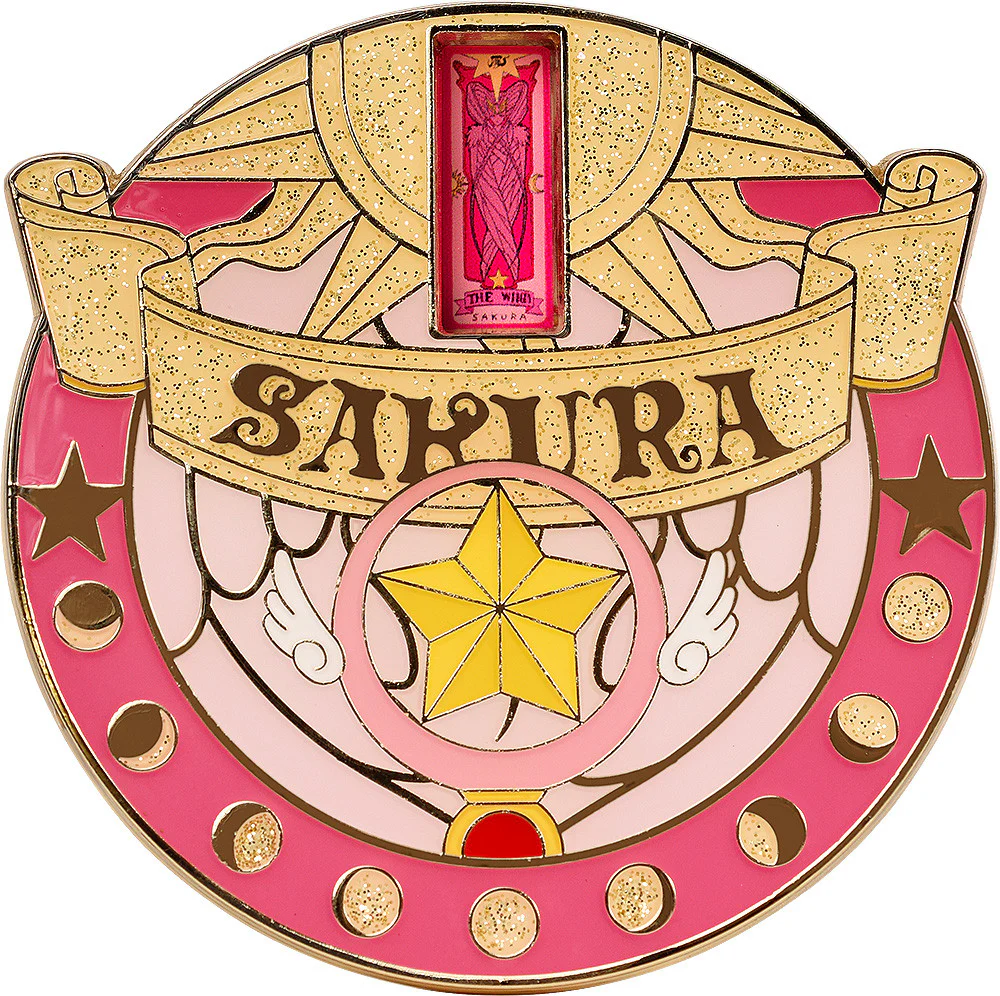 Good Smile Company Cardcaptor Sakura 25th Anniversary Star Wand Metal Badge