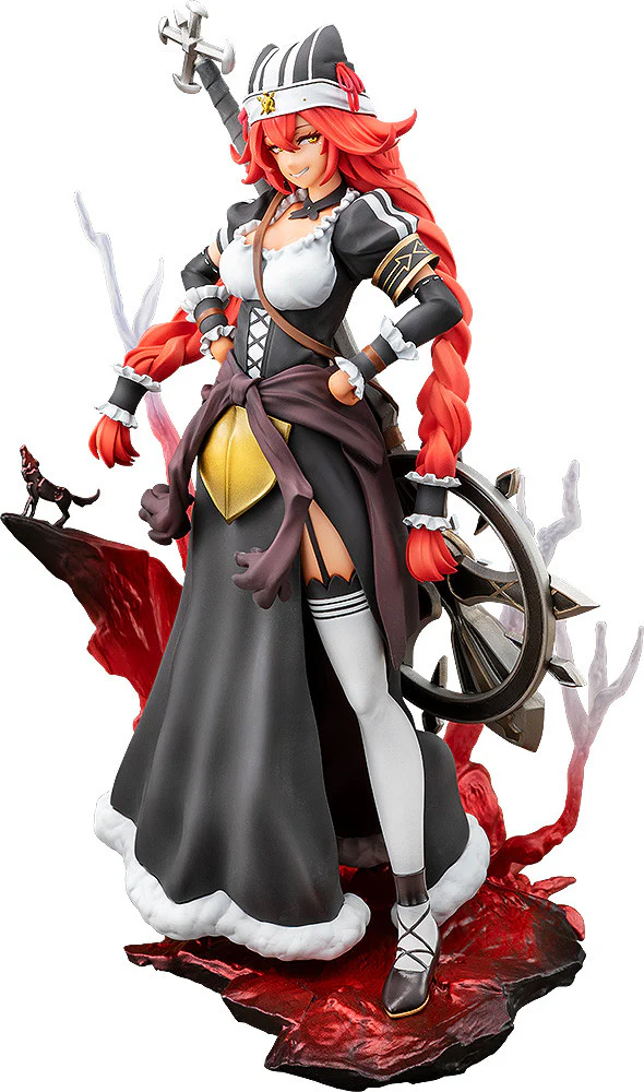 Good Smile Company Overlord: Lupusregina Beta 10th Anniversary So-Bin Version with Background Parts 1/8 Scale Figure