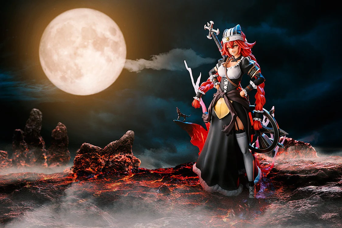 Good Smile Company Overlord: Lupusregina Beta 10th Anniversary So-Bin Version with Background Parts 1/8 Scale Figure - Image 6