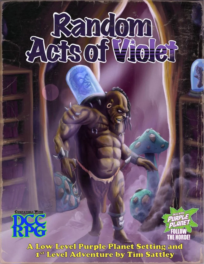 Goodman Games Dungeon Crawl Classics - Random Acts of Violet Book