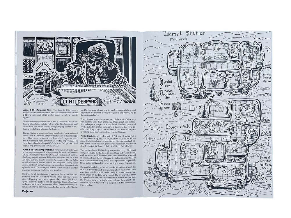 Goodman Games Mutant Crawl Classics #13: Into The Glowing Depths - Image 5