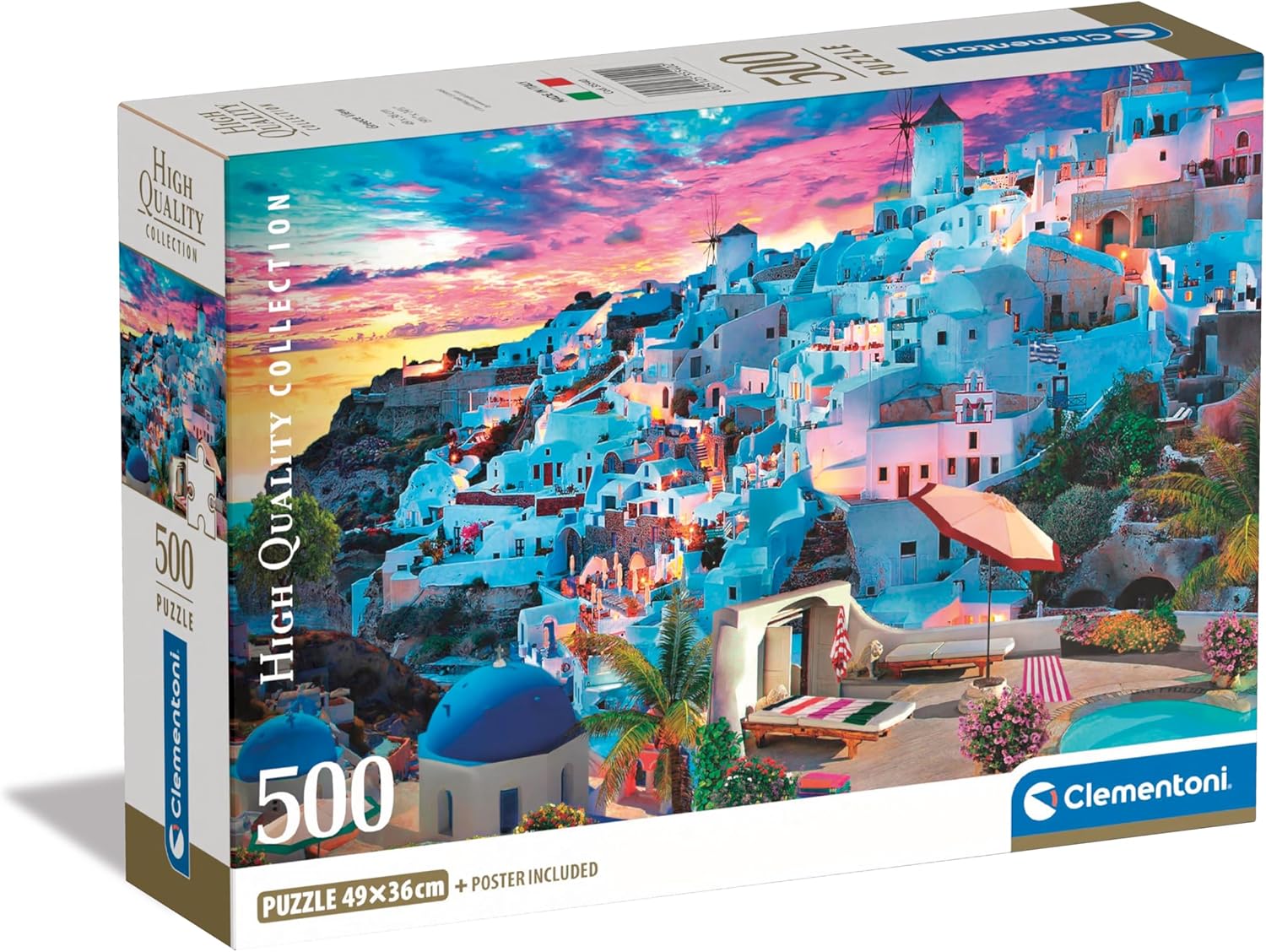 Greece View 500 Piece Jigsaw (Highquality)