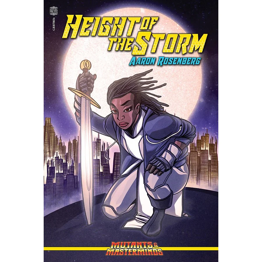 Green Ronin Mutants & Masterminds RPG Book - Height of the Storm Adventure Module