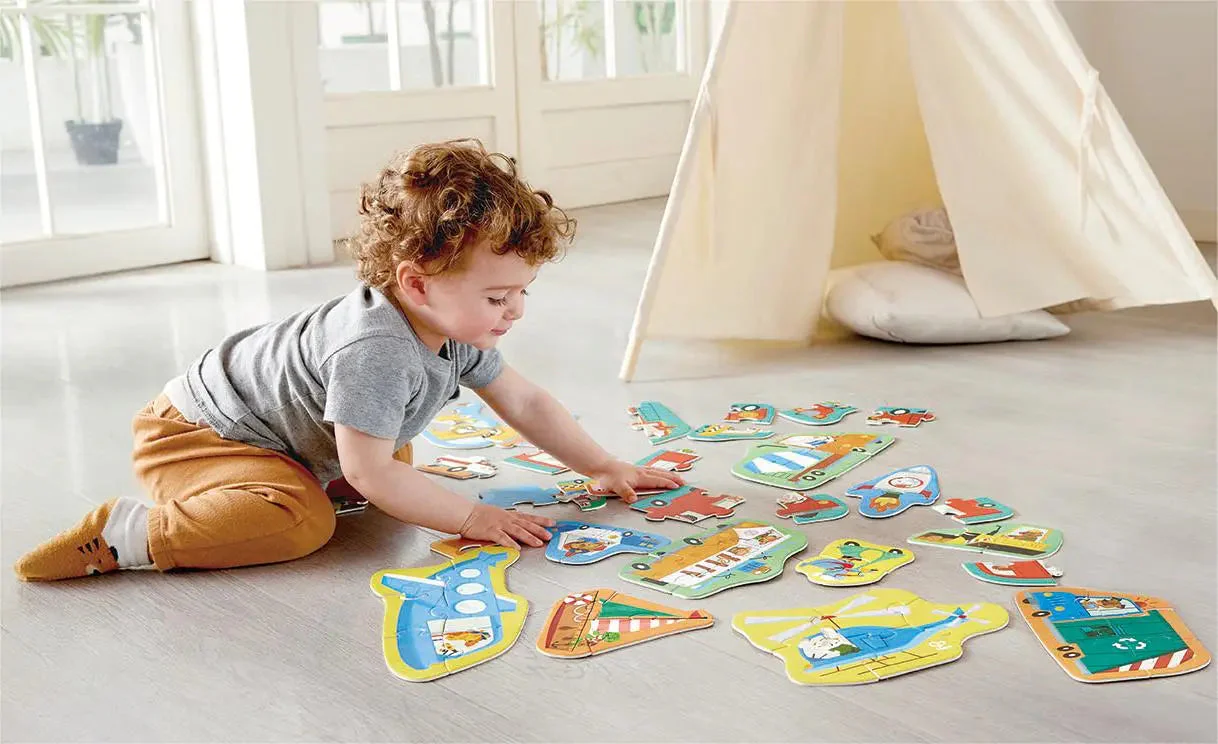 Hape Wheels & Wonders Puzzle - Image 3