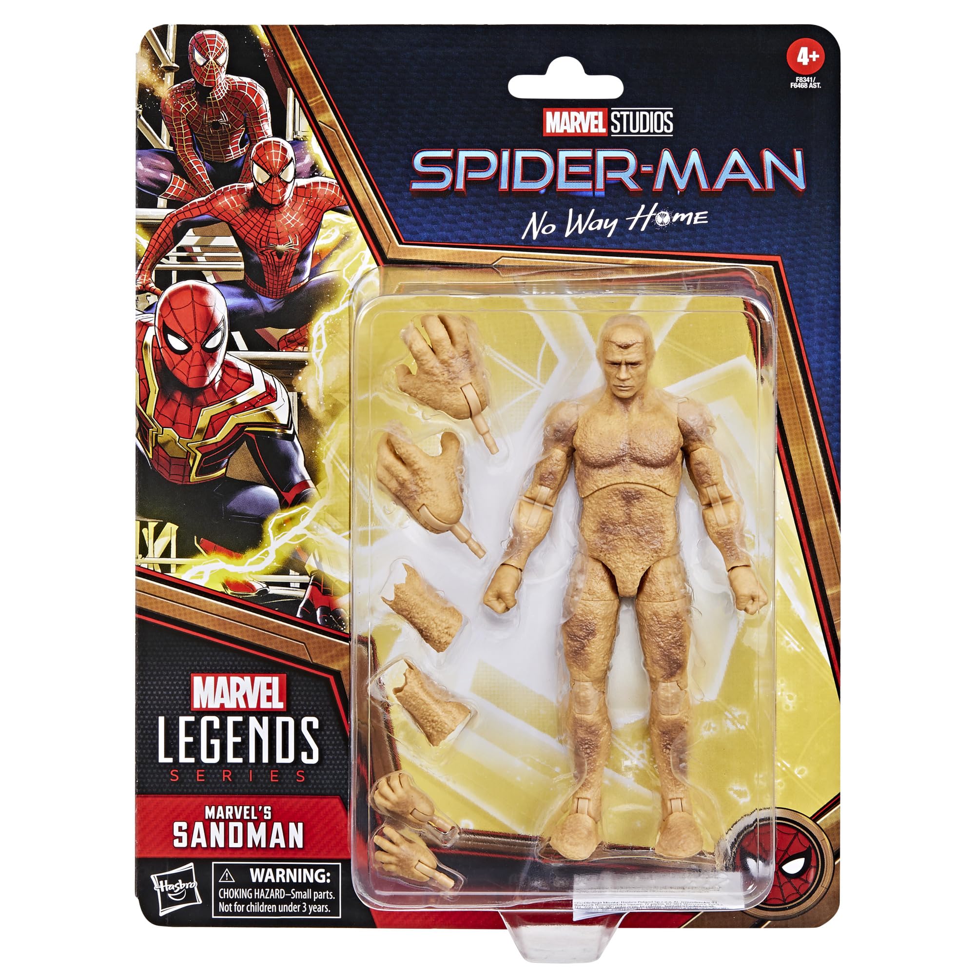 Hasbro Spider-Man: No Way Home Marvel Legends Sandman Action Figure 6-Inch