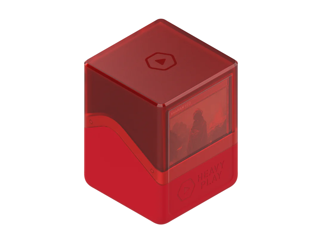 Heavy Play RFG 80 Double-Sleeved Deck Box - Shaman Red - Image 2