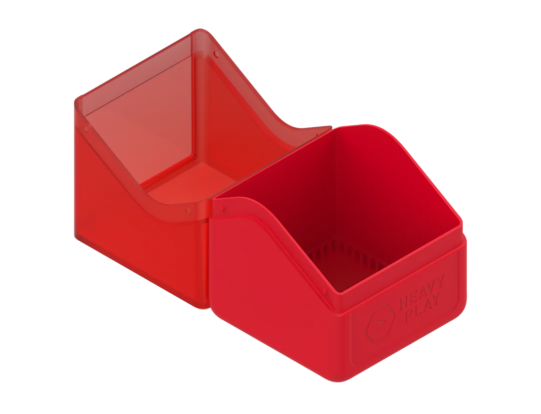 Heavy Play RFG 80 Double-Sleeved Deck Box - Shaman Red - Image 4