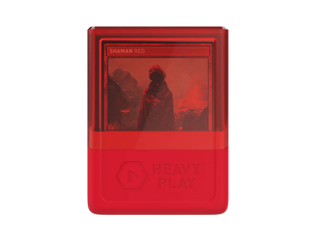 Heavy Play RFG 80 Double-Sleeved Deck Box - Shaman Red - Image 6