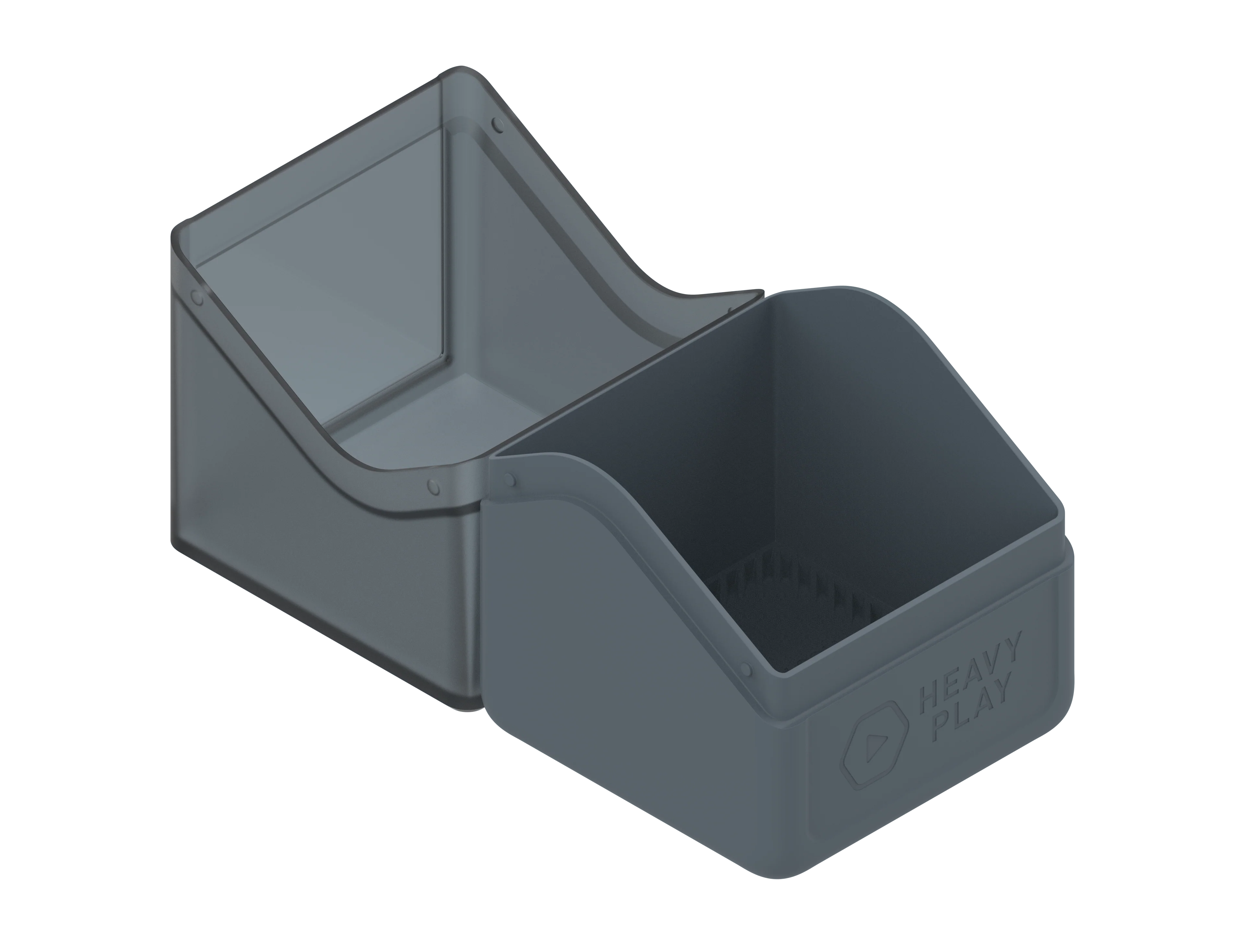 Heavy Play - RFG Deckbox for 80 Double Sleeved Cards - Artificer Grey - Image 3