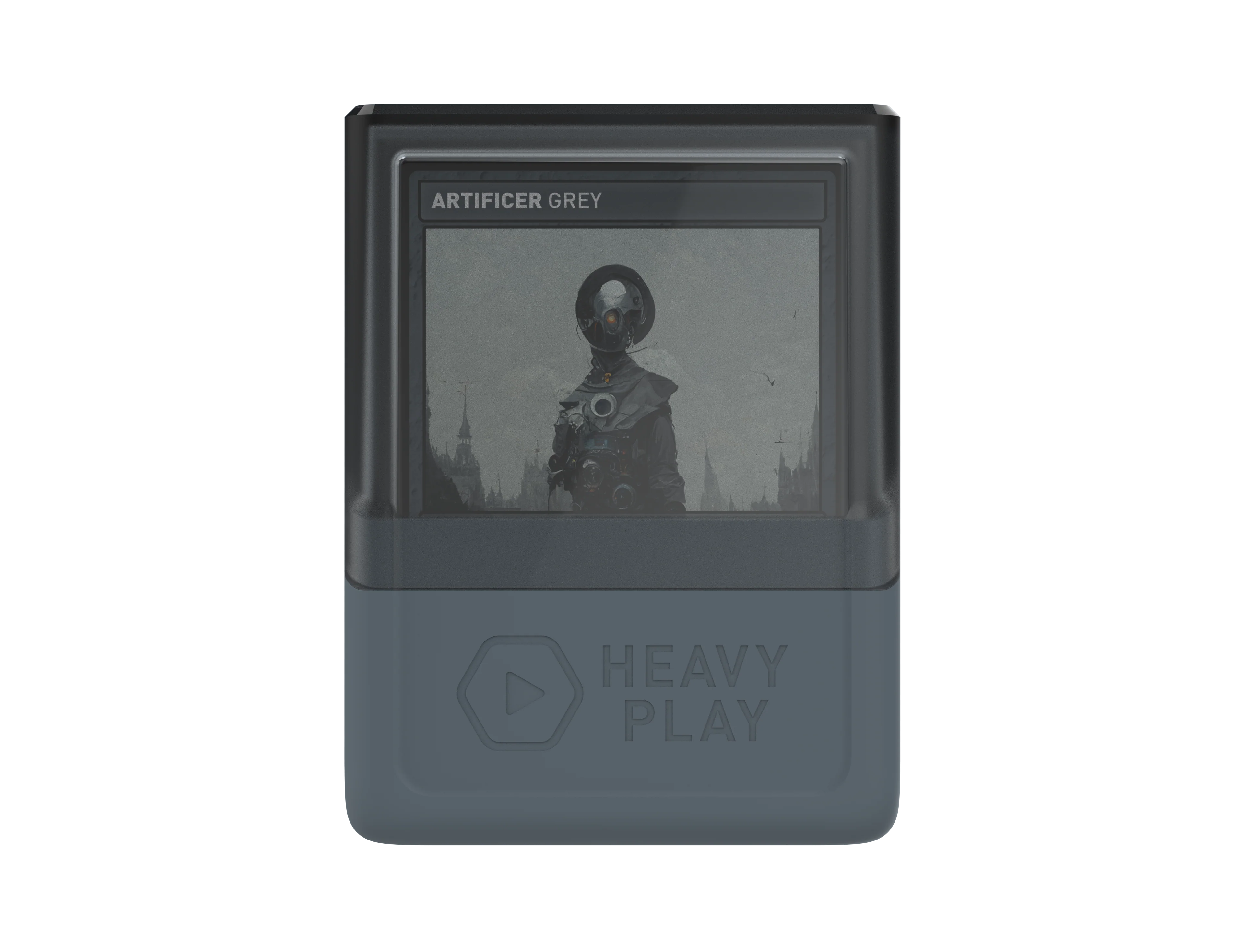 Heavy Play - RFG Deckbox for 80 Double Sleeved Cards - Artificer Grey - Image 5