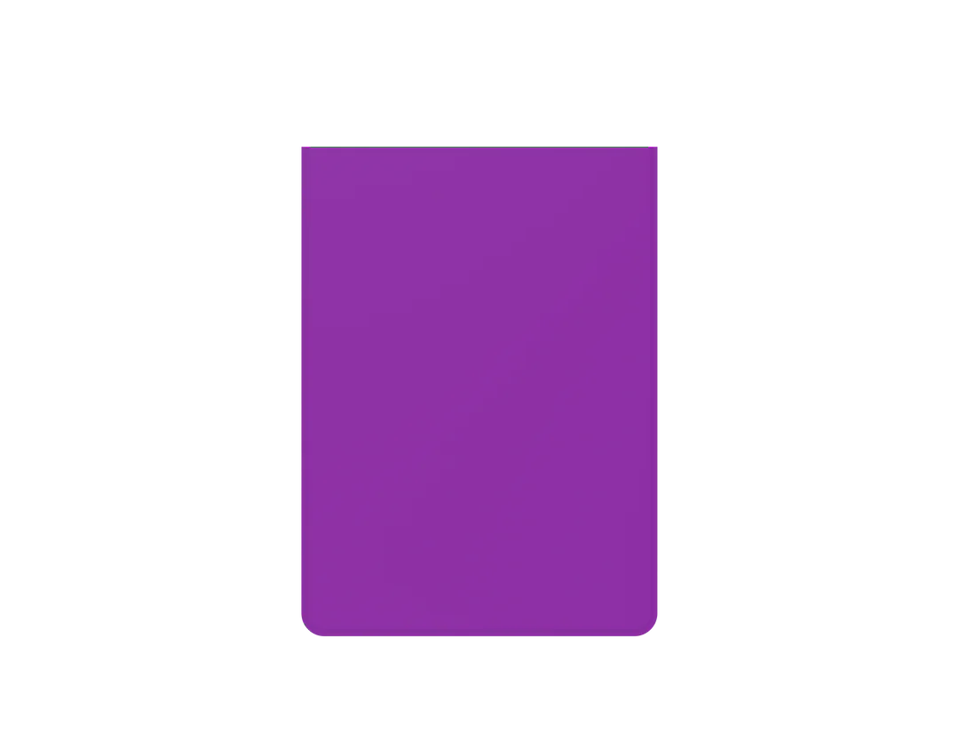Heavy Play Standard CURV Sleeves 100-Piece Set - Bard Purple - Image 2