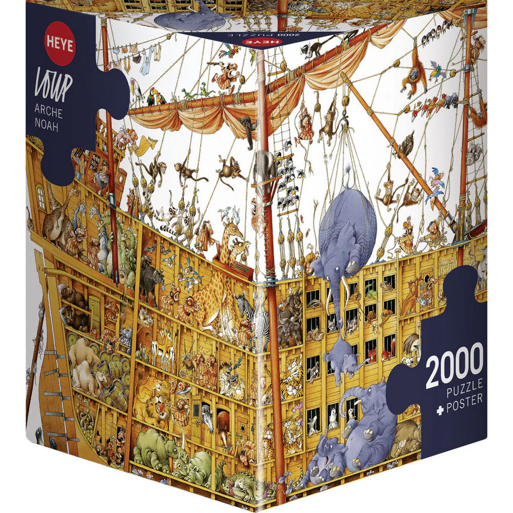 Heye - Loup - Noah's Ark 2000 Piece Puzzle