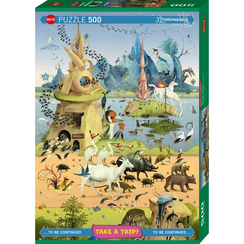 Heye - Take A Trip - Bosch 500 Piece Puzzle