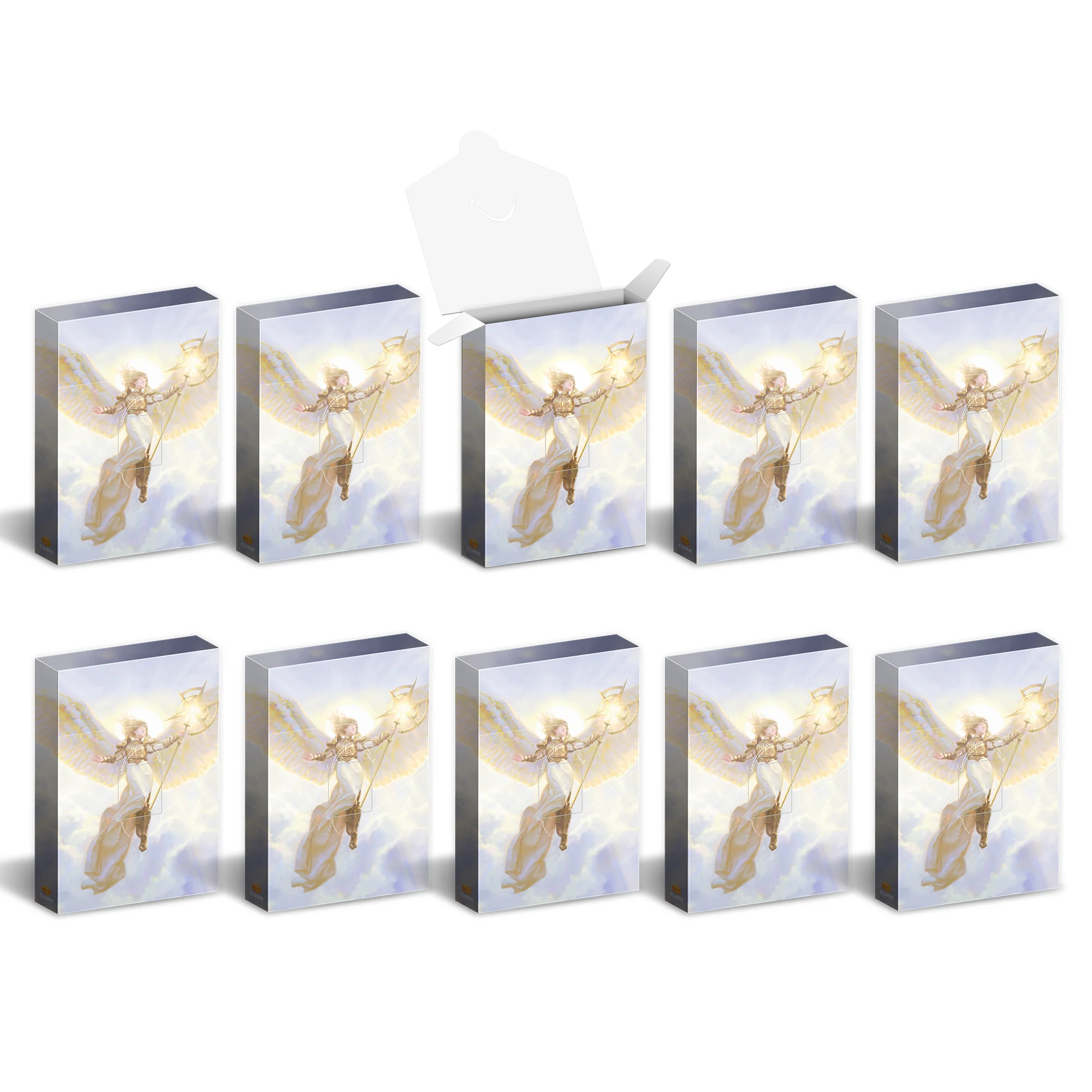 Hit Point Press Cubeamajigs Reusable Gaming Pack 10-Piece Set - Angels Dawn