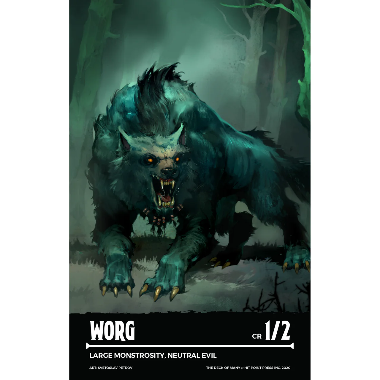 Hit Point Press The Deck of Many: Monsters 6 - 5th Edition D&D 2014 (Reference Cards) - Image 3