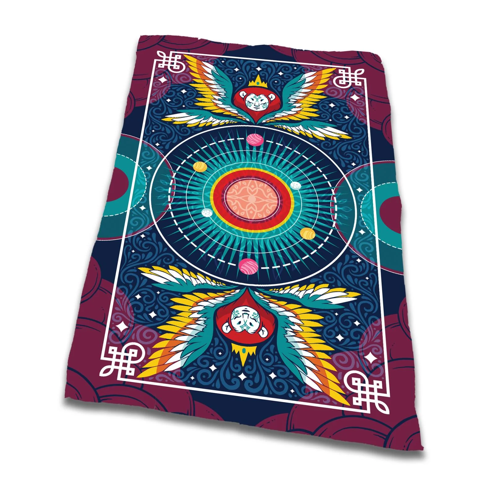 Hit Point Press The Fablemaker's Deck of Many Things Reading Mat - Card Back