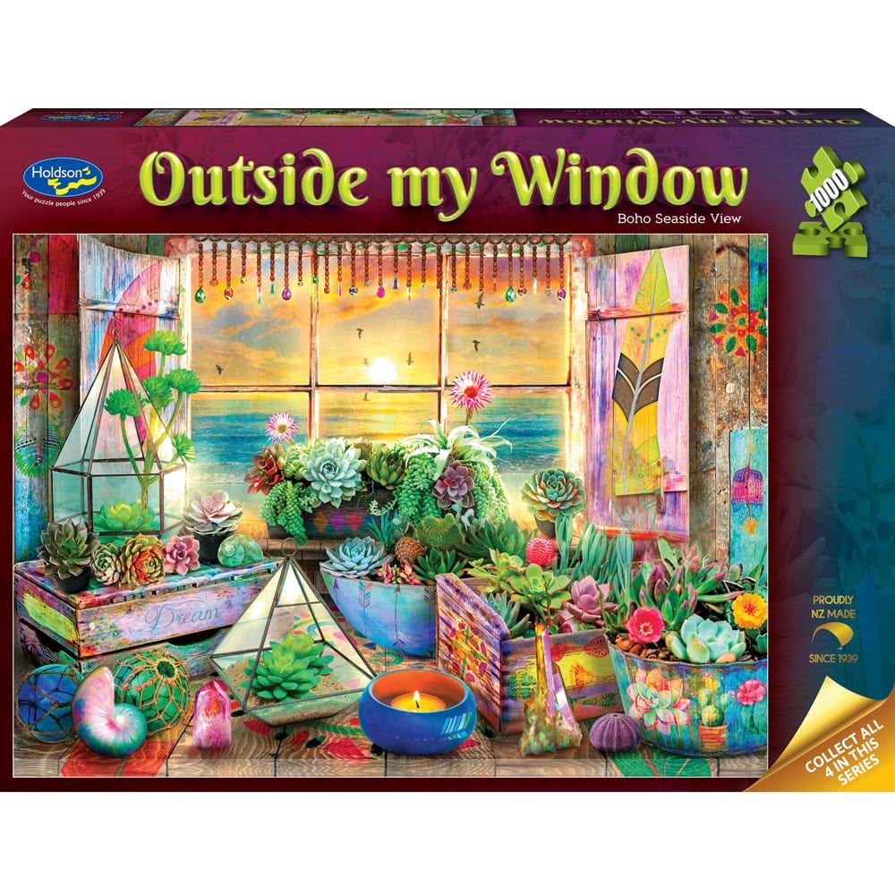 Holdson - Outside My Window Boho 1000 Piece Puzzle
