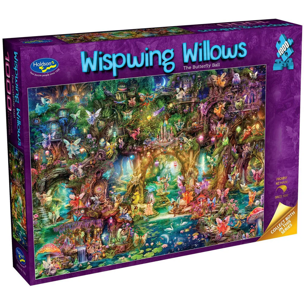 Holdson Wispwing Willows Butterfly 1000 Piece Puzzle
