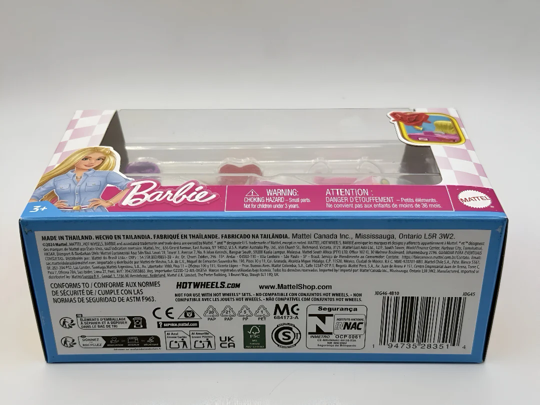 Hot Wheels RacerVerse Barbie Die-Cast Vehicles 3-Pack - Image 2
