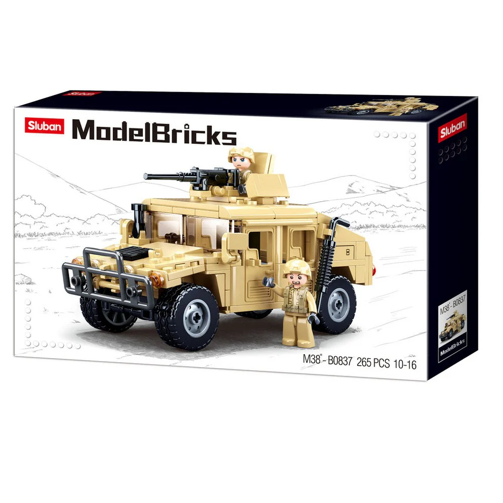 Hummer H2 Asasult Vehicle 265 Pieces
