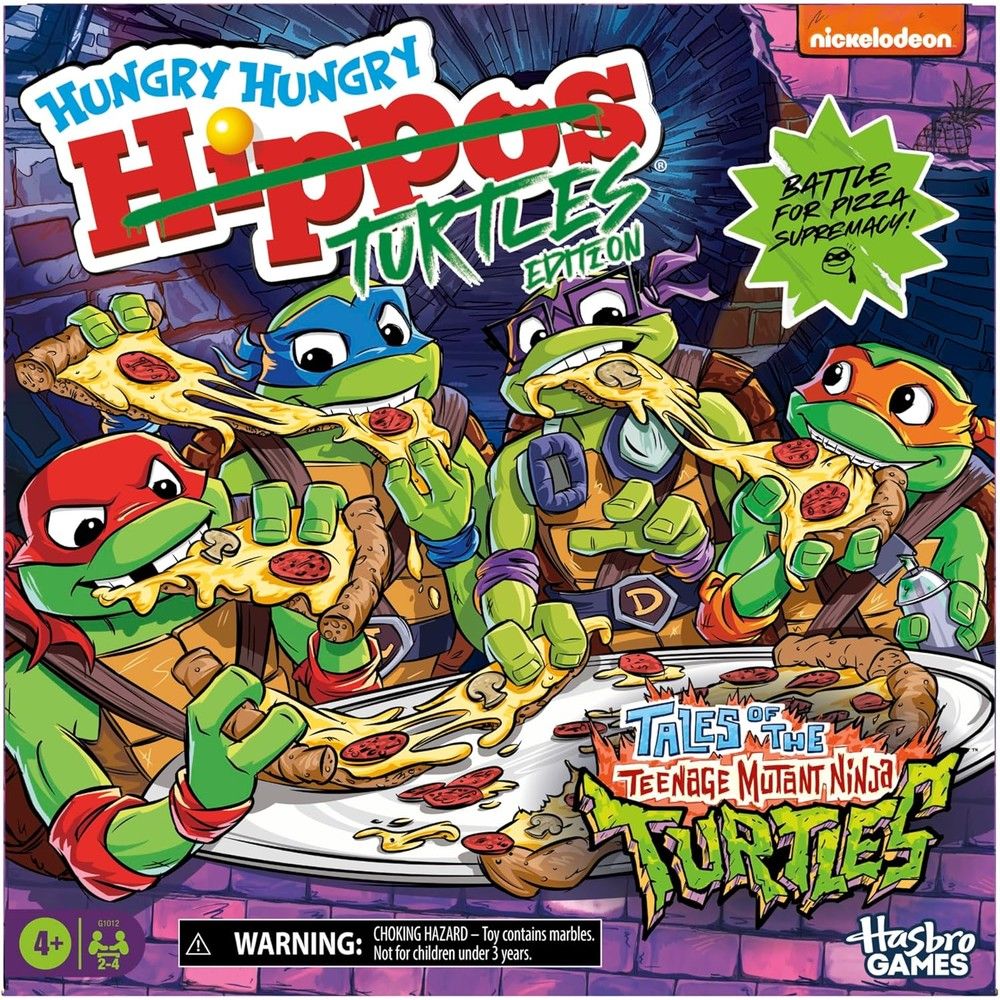 Hungry Hungry Hippos: TMNT