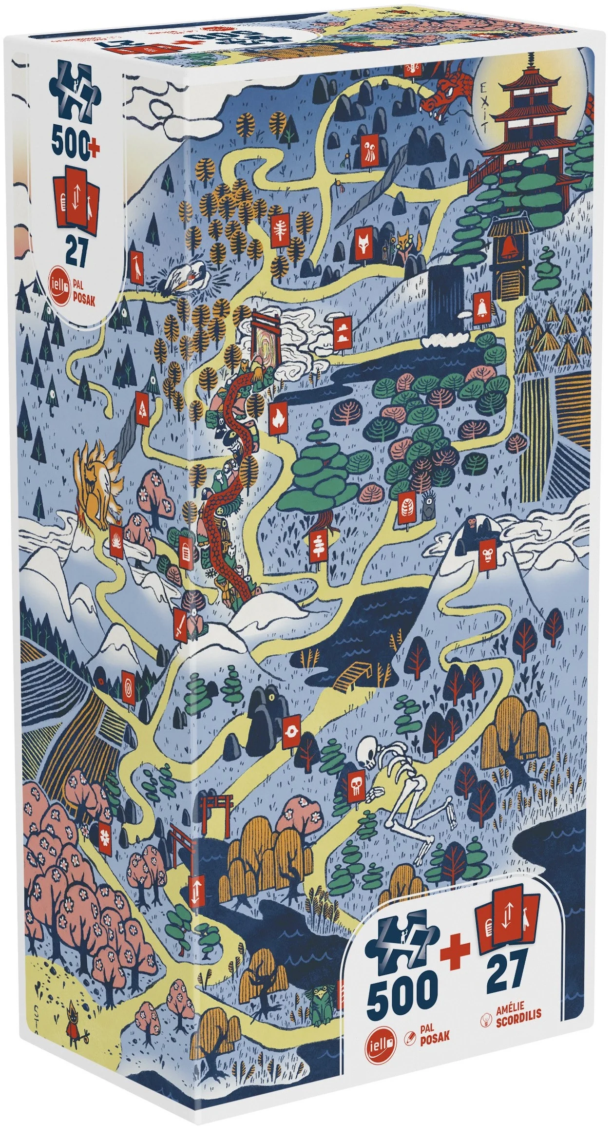 Iello Universe Play Donjon Foret (#6) - 500 piece Puzzle