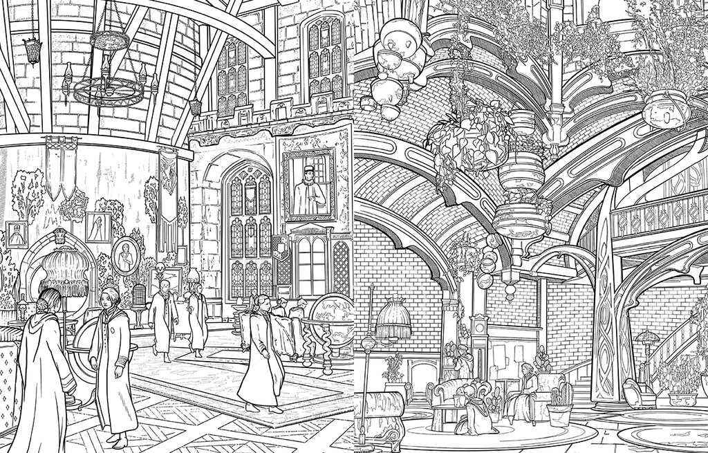 Insight Editions Hogwarts Legacy: The Official Coloring Book - Image 2
