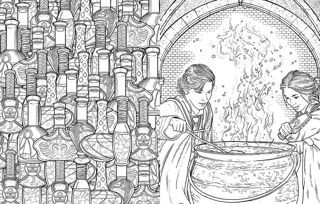 Insight Editions Hogwarts Legacy: The Official Coloring Book - Image 4