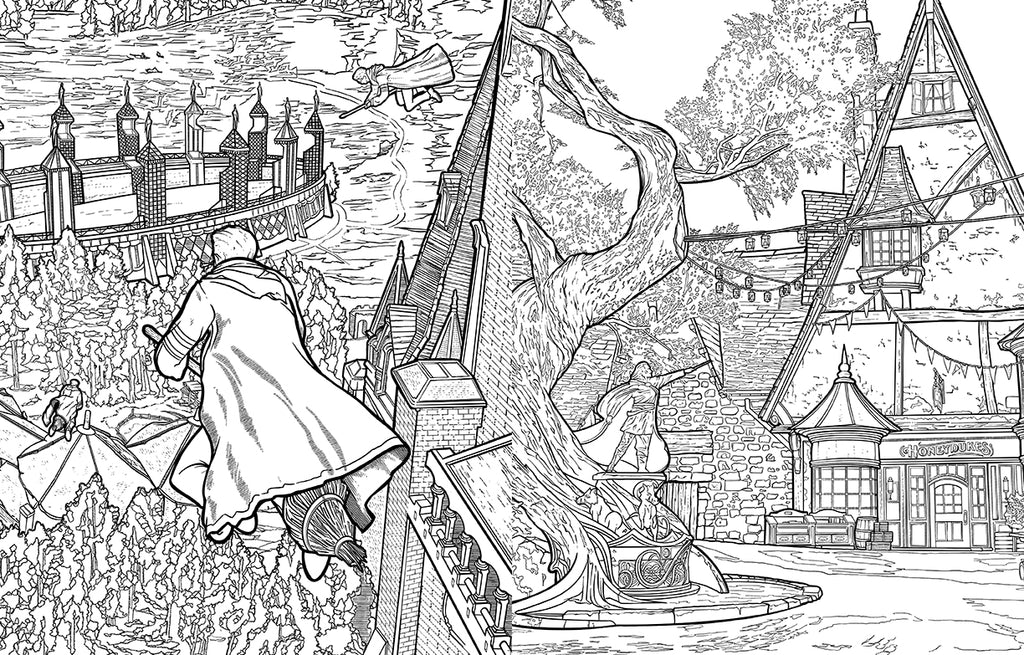 Insight Editions Hogwarts Legacy: The Official Coloring Book - Image 5