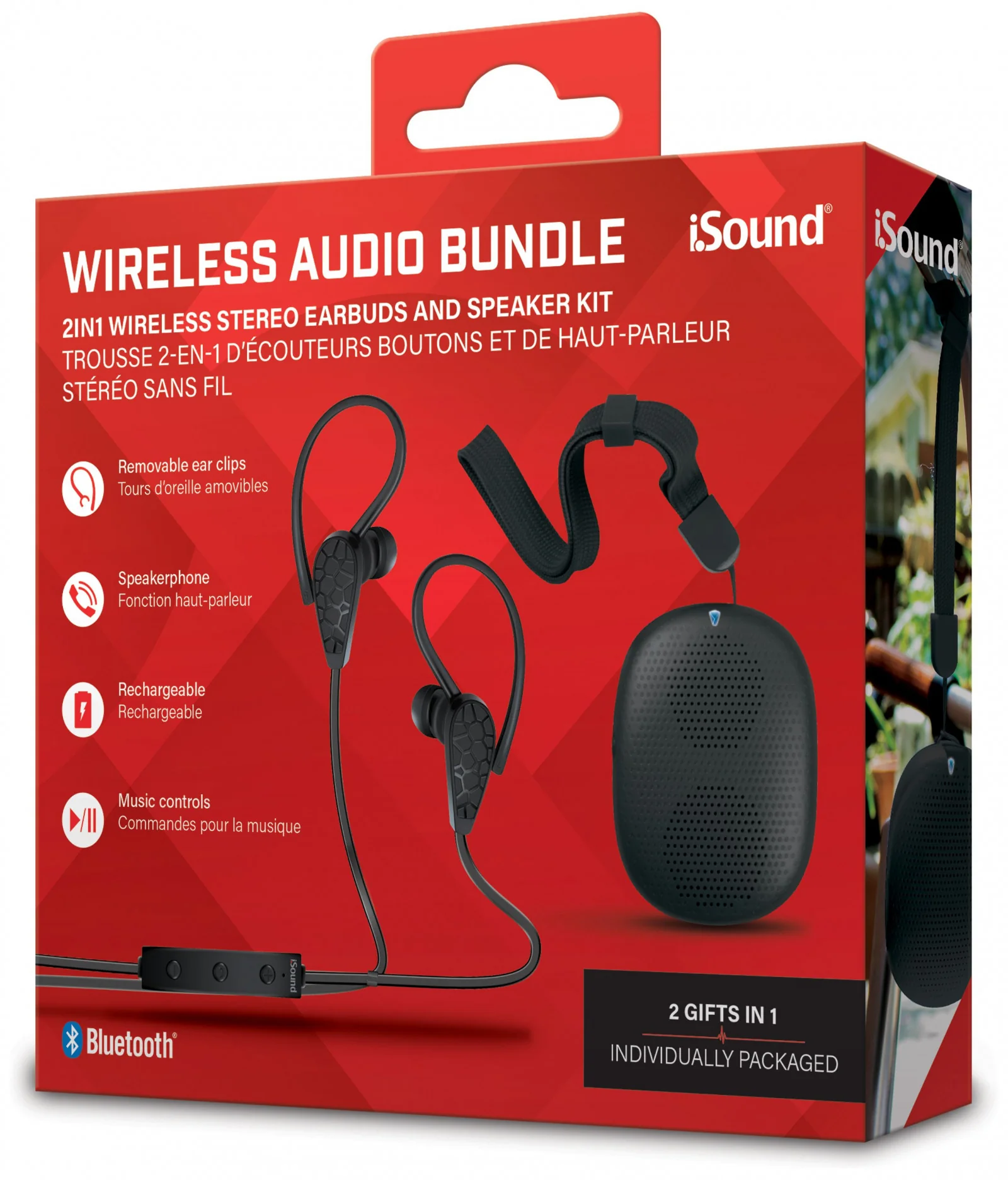 iSound - Bluetooth Wireless Audio Bundle - Black