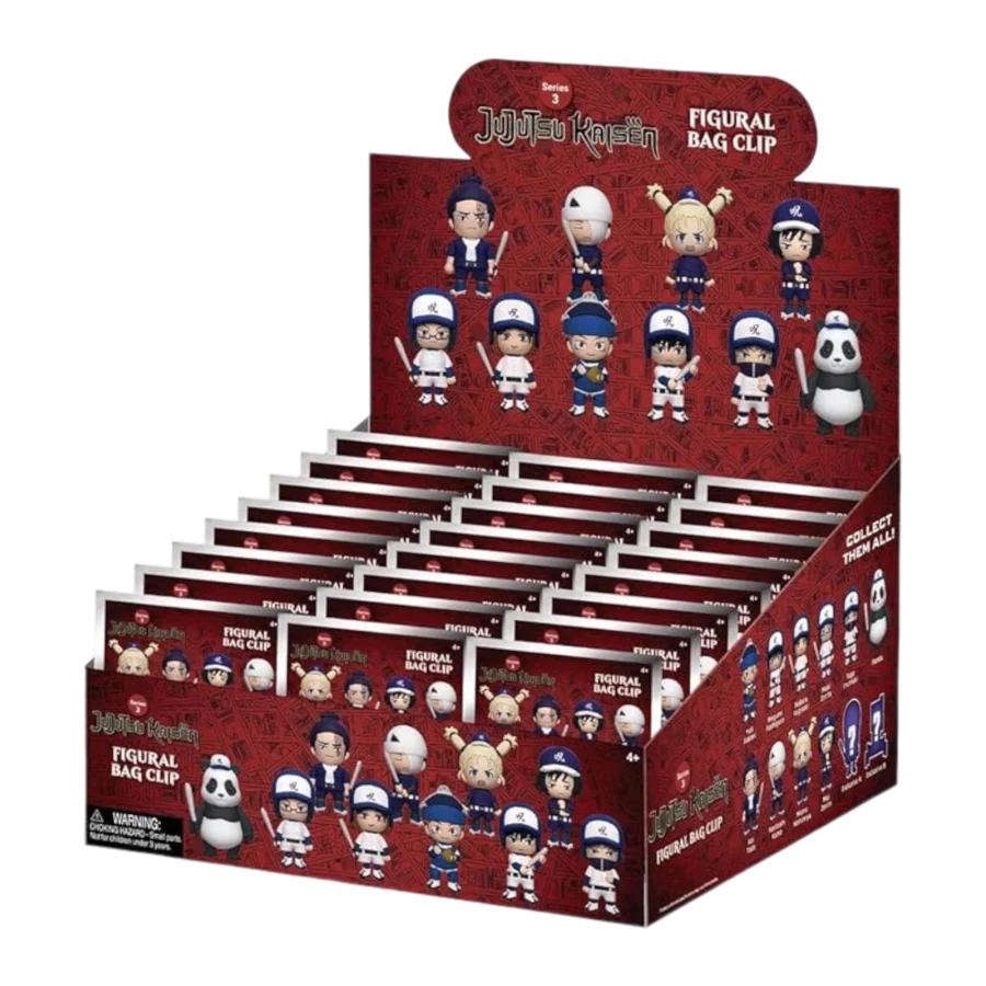Jujutsu Kaisen - 3D PVC Bag Clips Blind Bag (Series 3)