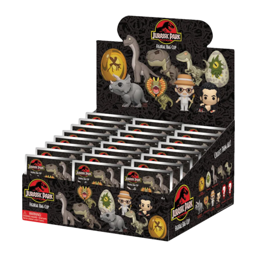 Jurassic Park - 3D PVC Bag Clips S01 Blind Bag
