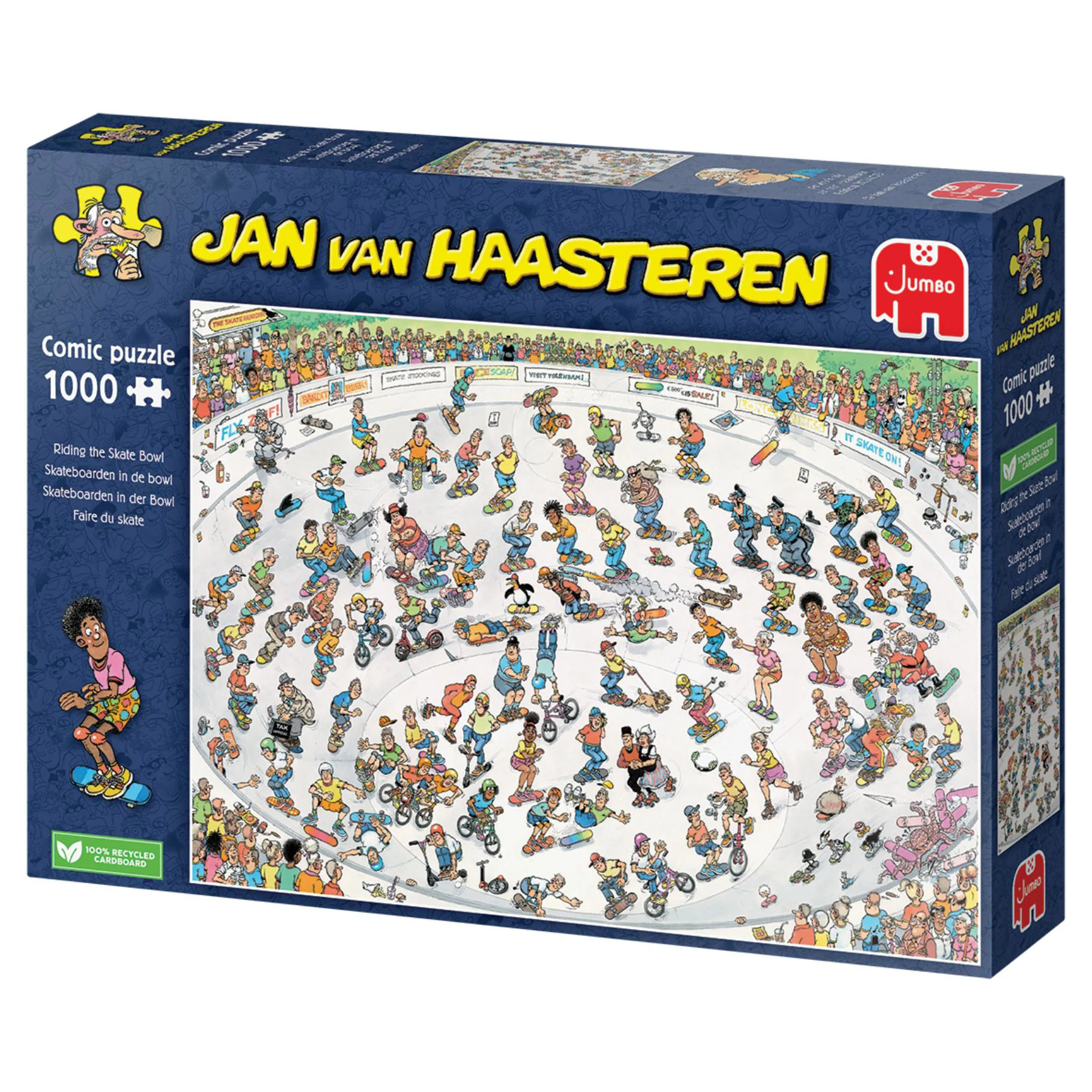 JVH - Riding the Skate Bowl - 1000 Piece Jigsaw - Image 2