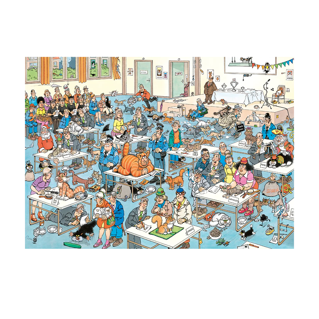 JVH - The Cat Pageantry - 1000 Piece Jigsaw - Image 3