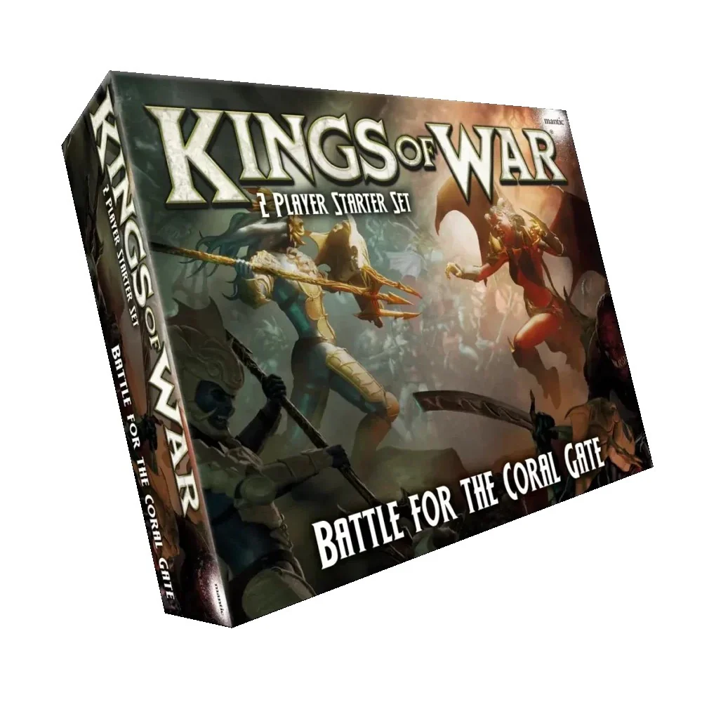 Kings of War Battle for The Coral Gate 2-Player Starter Set (MGKWM127)