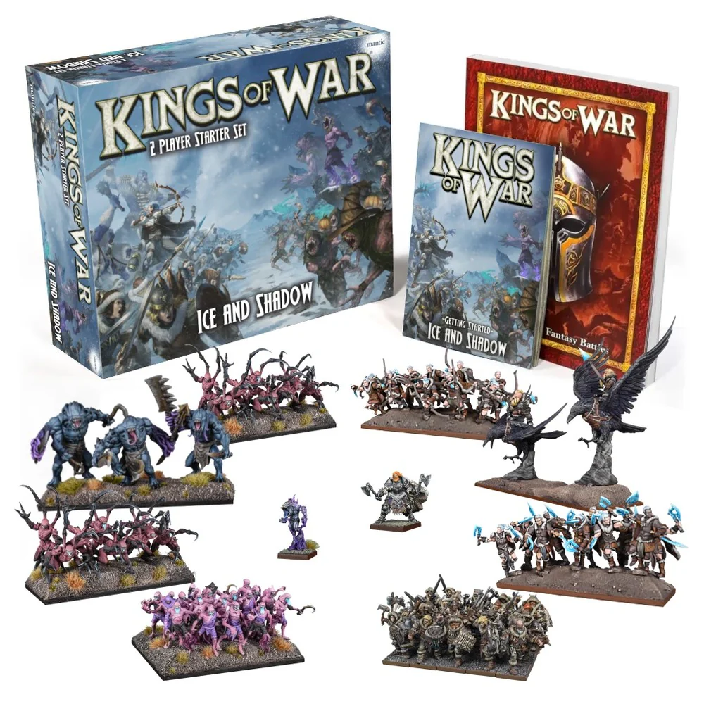 Kings of War Ice and Shadow 2-Player Starter Set (MGKWM120) - Image 2