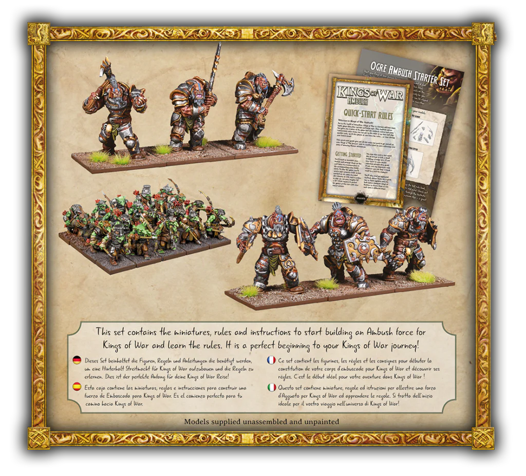 Kings of War Ogre Ambush Starter Set (MGKWH111) - Image 4