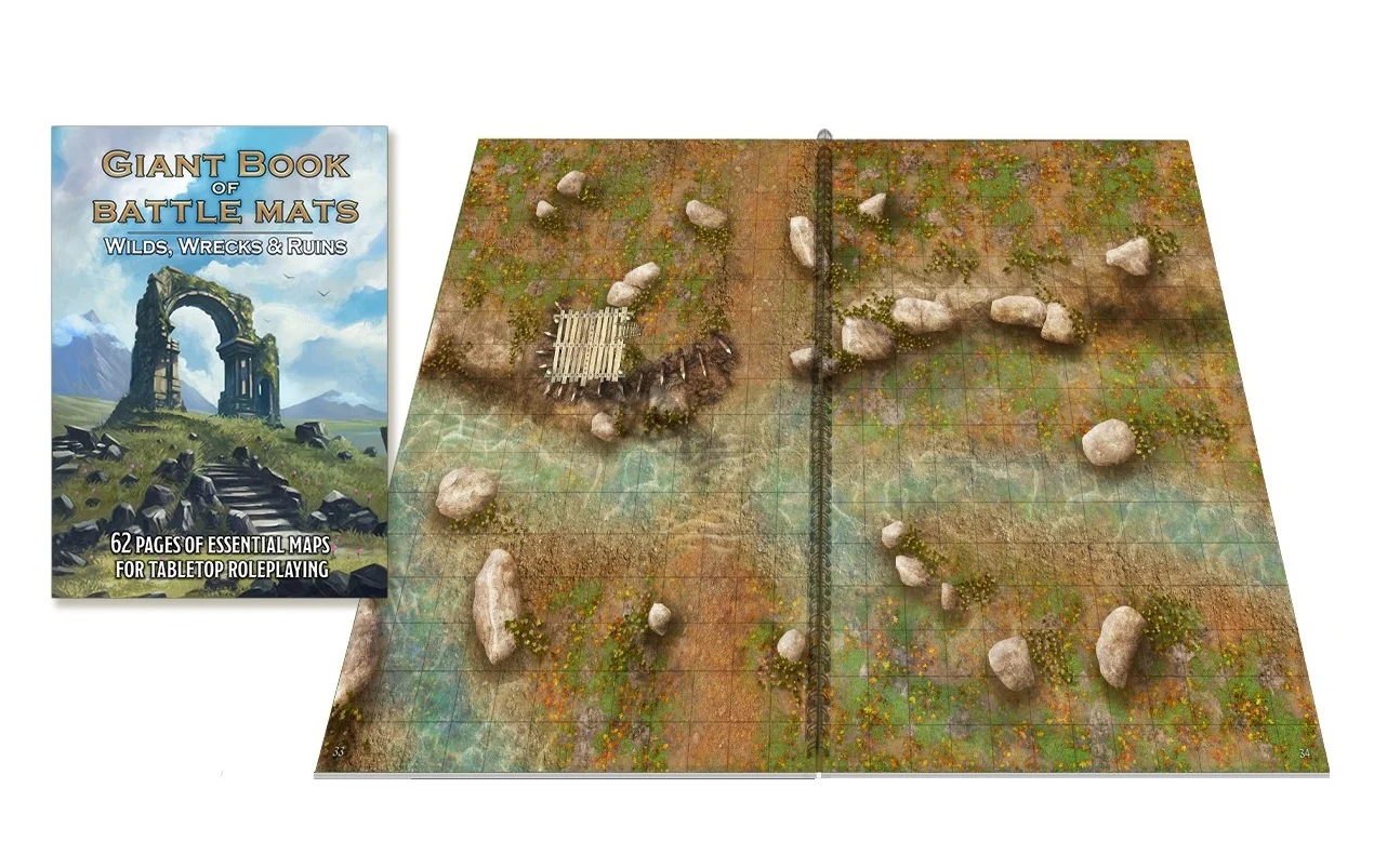 Loke Battle Mats Big Book Wrecks & Ruins Map Book - Image 2