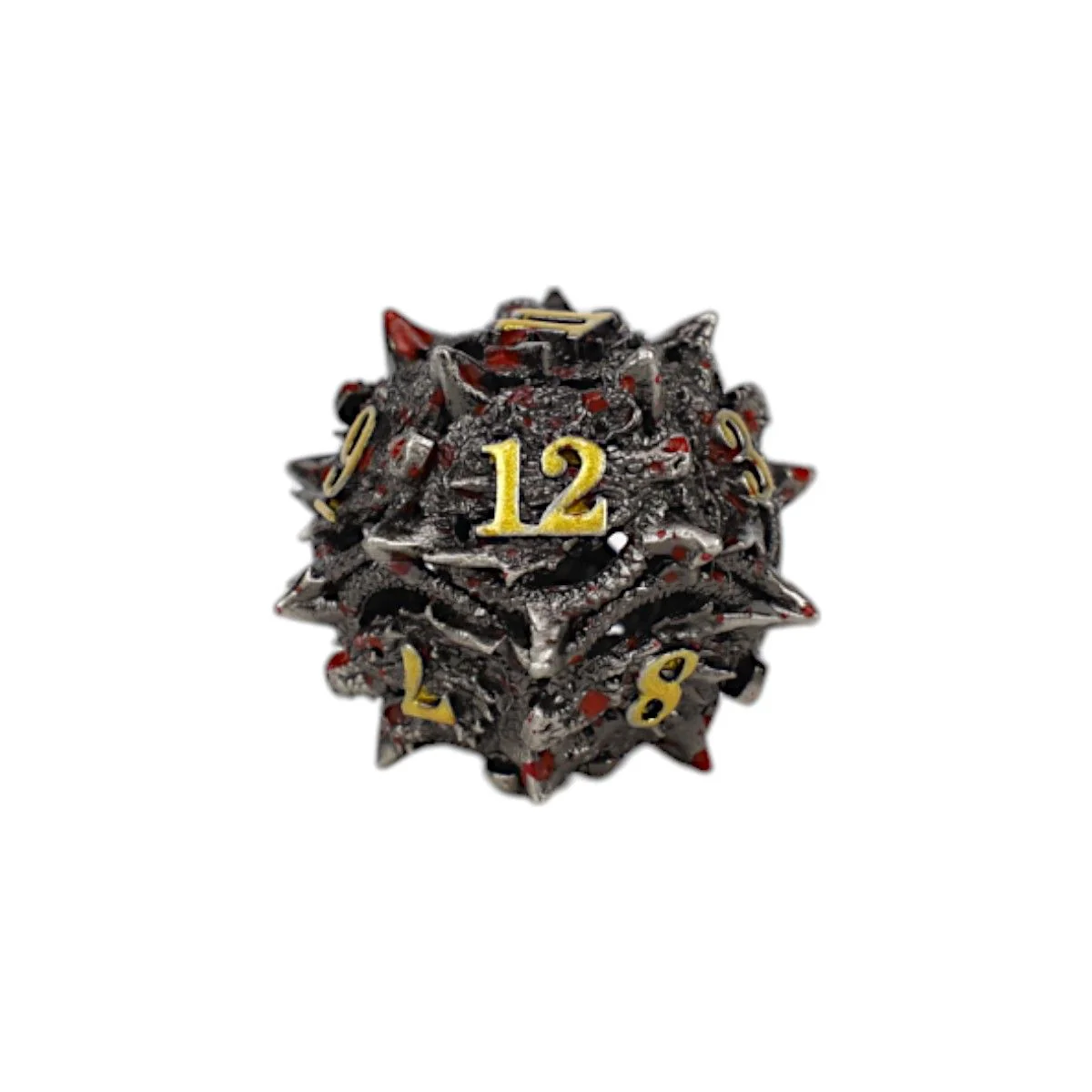 LPG Dice Dragon Rage Dice Set Bloodied Metal - Image 3