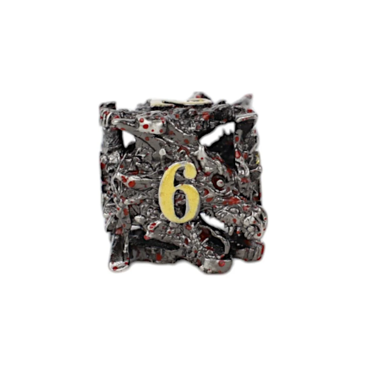 LPG Dice Dragon Rage Dice Set Bloodied Metal - Image 7