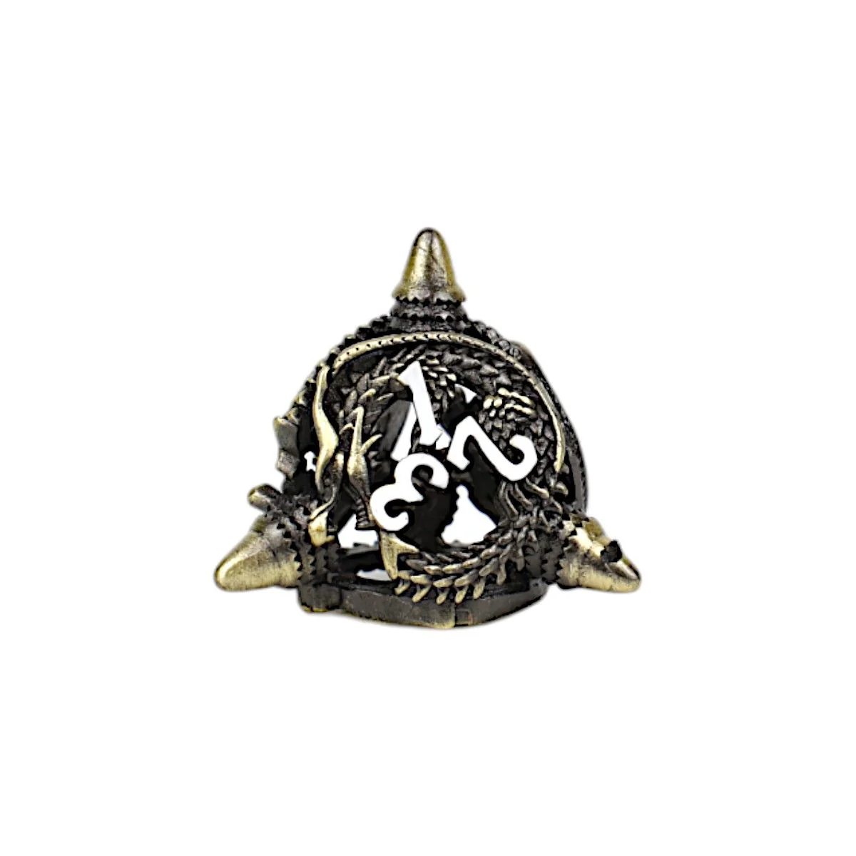 LPG Dice Xeno Hollow Dice Set Tarnished Gold - Image 8