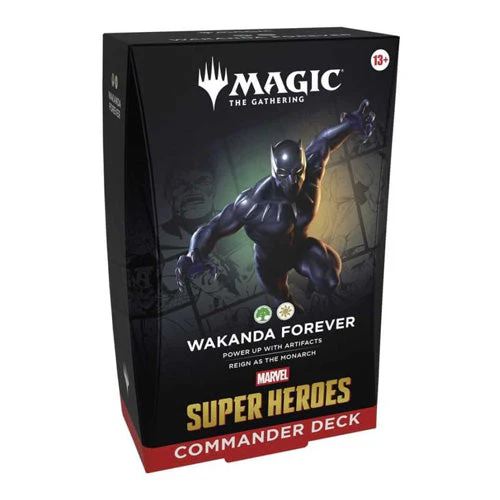 Magic: The Gathering - Marvel Super Heroes - Commander Deck - Wakanda Forever