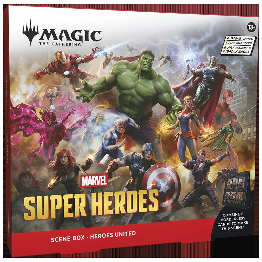 Magic Marvel Super Heroes - Scene Box - Heroes United
