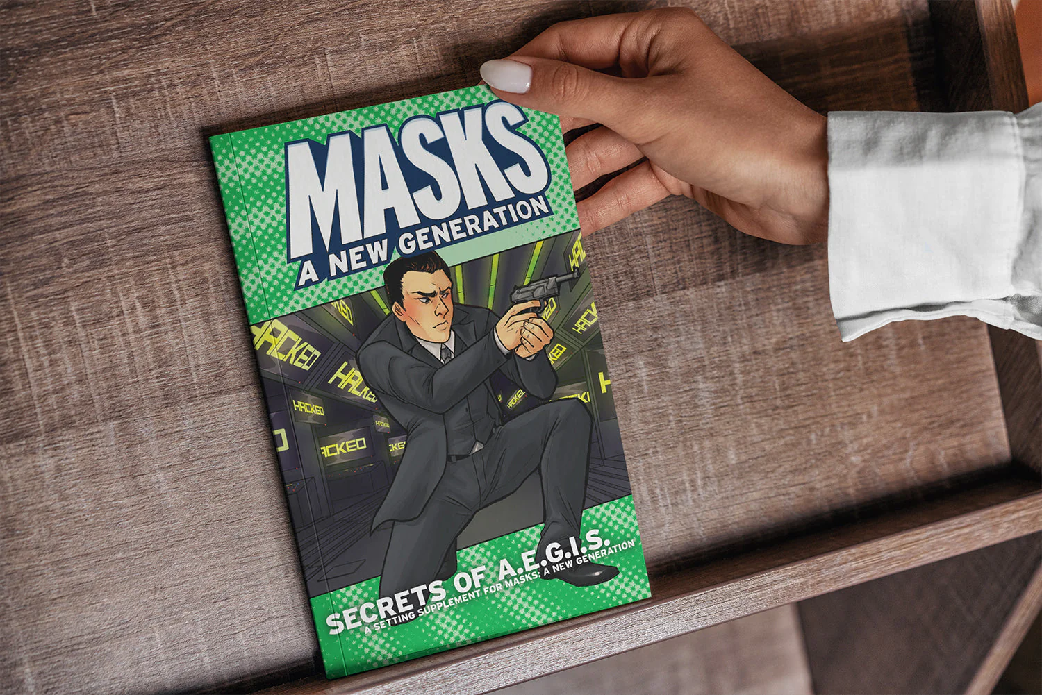 Magpie Games Masks A New Generation Secrets of A.E.G.I.S. Softcover Sourcebook - Image 4