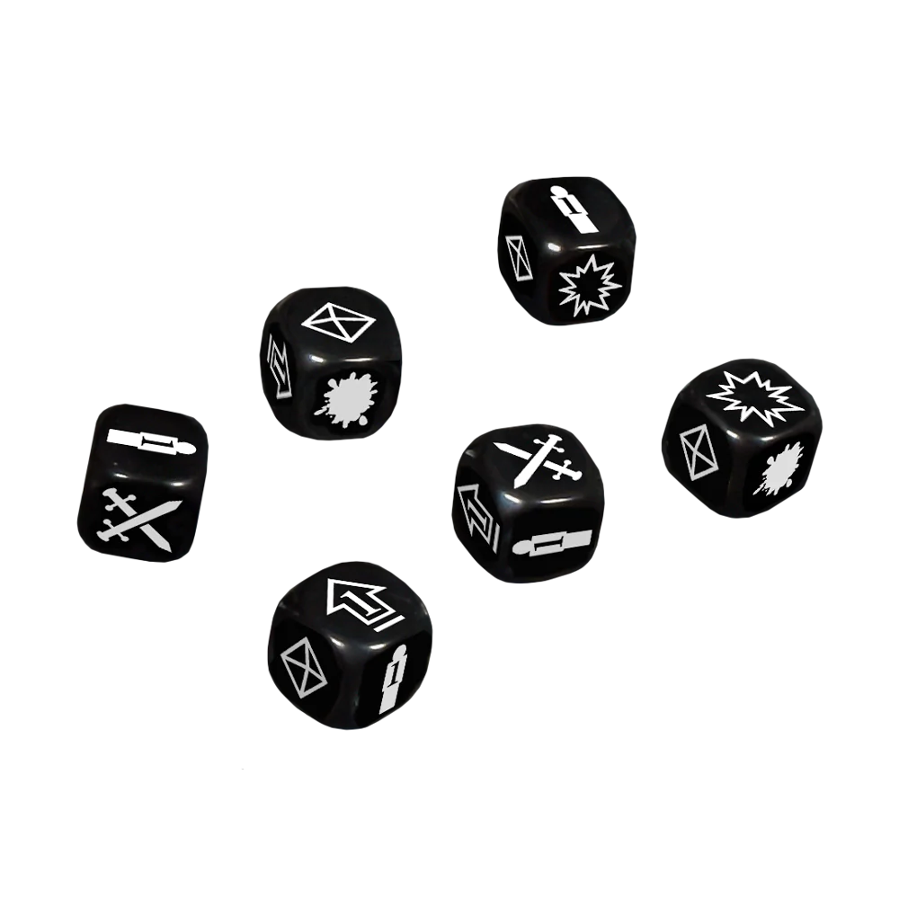 Mantic Games Deadzone Command D6 Dice Pack - Image 2
