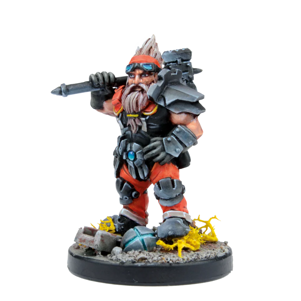 Mantic Games Deadzone Forge Father Brokkrs Booster (MGDZF105) - Image 3
