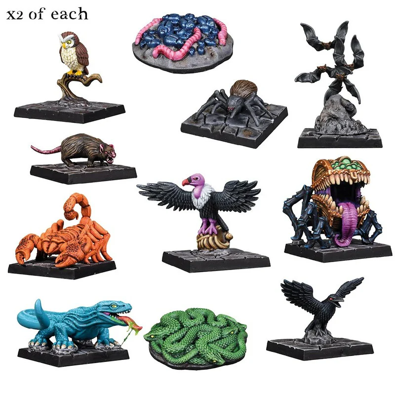 Mantic Games TerrainCrate - Dungeon Adventures - Critters Miniature (MGTC198) - Image 2