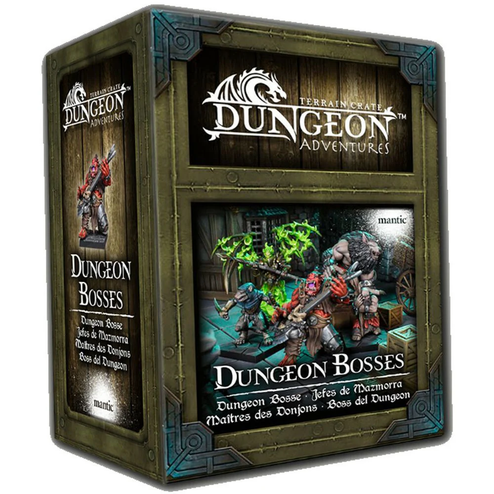 Mantic Games TerrainCrate - Dungeon Adventures - Dungeon Bosses Miniature (MGTC223)